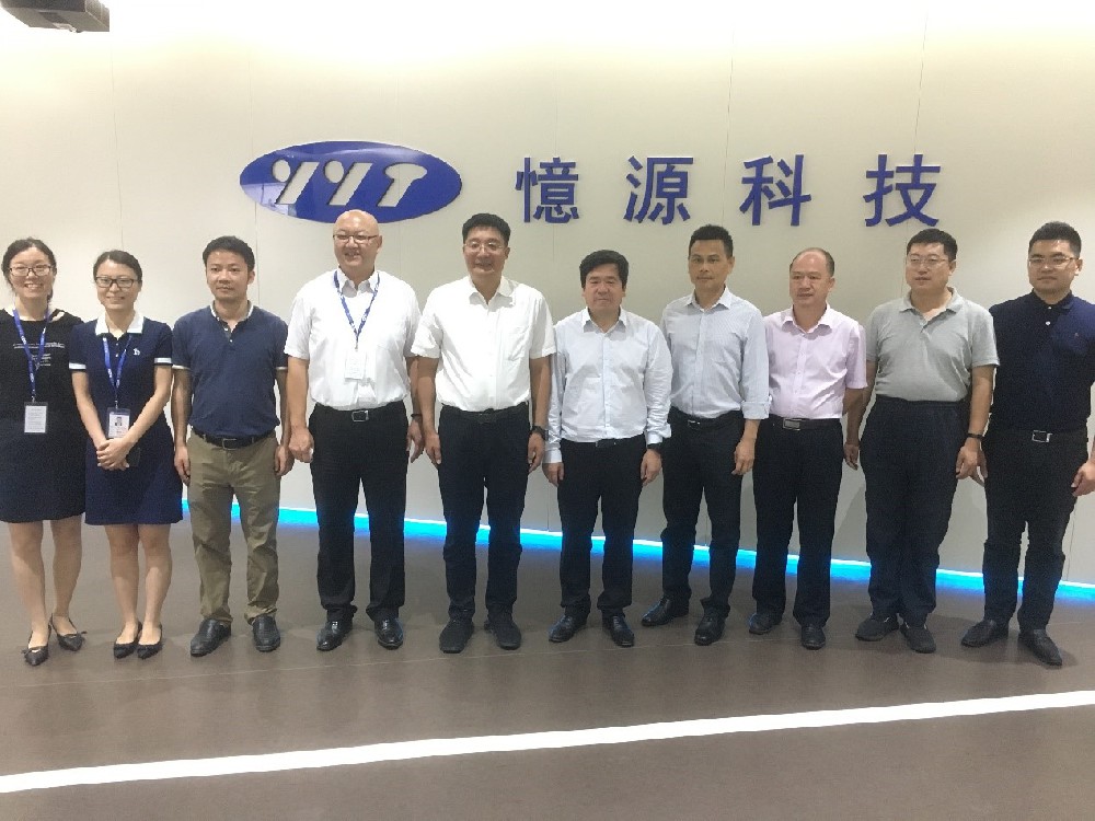 中興通訊董事長李自學(xué)、中國移動江西公司董事長凌浩一行蒞臨憶源科技參觀考察